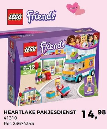 Aanbiedingen Heartlake pakjesdienst - Lego - Geldig van 04/04/2017 tot 02/05/2017 bij Supra Bazar
