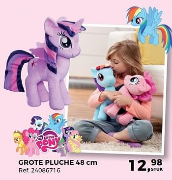 Aanbiedingen Grote pluche - My Little Pony - Geldig van 04/04/2017 tot 02/05/2017 bij Supra Bazar