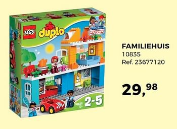 Aanbiedingen Familiehuis - Lego - Geldig van 04/04/2017 tot 02/05/2017 bij Supra Bazar