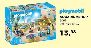 Aanbiedingen Aquariumshop - Playmobil - Geldig van 04/04/2017 tot 02/05/2017 bij Supra Bazar