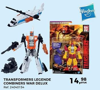 Aanbiedingen Transformers legende combiners war delux - Hasbro - Geldig van 04/04/2017 tot 02/05/2017 bij Supra Bazar
