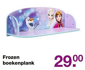 Aanbiedingen Frozen boekenplank - Disney  Frozen - Geldig van 20/03/2017 tot 31/05/2017 bij Baby & Tiener Megastore
