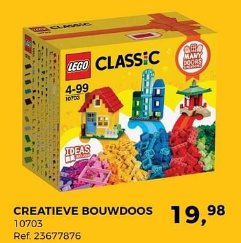 Aanbiedingen Creatieve bouwdoos - Lego - Geldig van 04/04/2017 tot 02/05/2017 bij Supra Bazar