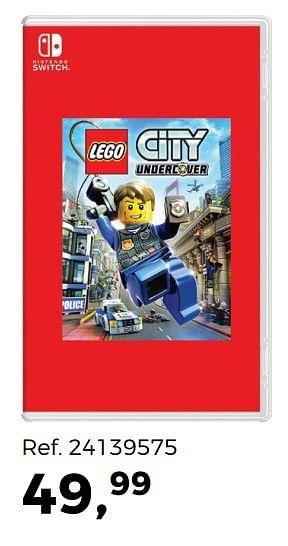 Aanbiedingen Lego city undercover - Lego - Geldig van 04/04/2017 tot 02/05/2017 bij Supra Bazar