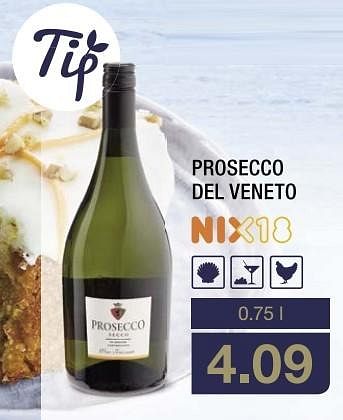 Aanbiedingen Prosecco del veneto - Witte wijnen - Geldig van 21/03/2017 tot 17/04/2017 bij Aldi