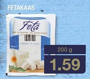 Aanbiedingen Fetakaas - Huismerk - Aldi - Geldig van 21/03/2017 tot 17/04/2017 bij Aldi