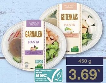 Aanbiedingen Garnalen pasta - Huismerk - Aldi - Geldig van 21/03/2017 tot 17/04/2017 bij Aldi