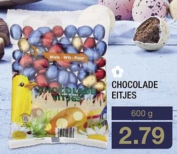 Aanbiedingen Chocolade eitjes - Huismerk - Aldi - Geldig van 21/03/2017 tot 17/04/2017 bij Aldi