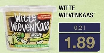 Aanbiedingen Witte wievenkaas - Huismerk - Aldi - Geldig van 21/03/2017 tot 17/04/2017 bij Aldi