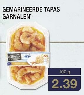 Aanbiedingen Gemarineerde tapas garnalen - Huismerk - Aldi - Geldig van 21/03/2017 tot 17/04/2017 bij Aldi