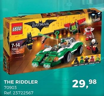 Aanbiedingen The riddler - Lego - Geldig van 04/04/2017 tot 02/05/2017 bij Supra Bazar