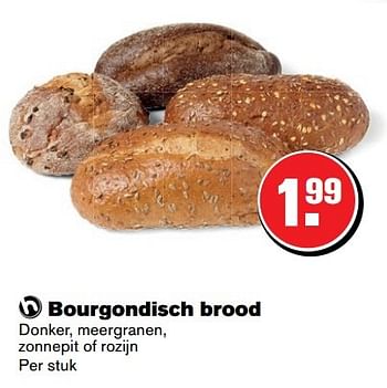 Aanbiedingen Bourgondisch brood - Huismerk - Hoogvliet - Geldig van 29/03/2017 tot 17/04/2017 bij Hoogvliet