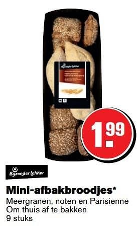 Aanbiedingen Mini-afbakbroodjes - Huismerk - Hoogvliet - Geldig van 29/03/2017 tot 17/04/2017 bij Hoogvliet