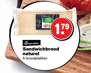 Aanbiedingen Sandwichbrood naturel - Huismerk - Hoogvliet - Geldig van 29/03/2017 tot 17/04/2017 bij Hoogvliet