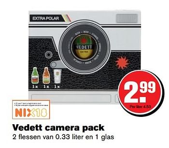 Aanbiedingen Vedett camera pack - Vedett - Geldig van 29/03/2017 tot 17/04/2017 bij Hoogvliet
