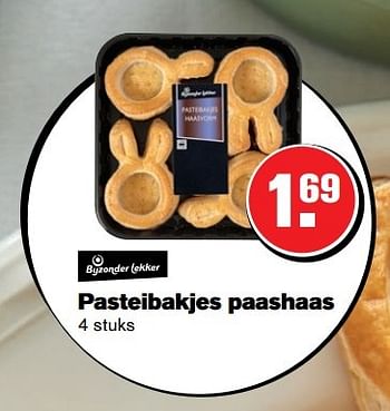 Aanbiedingen Pasteibakjes paashaas - Huismerk - Hoogvliet - Geldig van 29/03/2017 tot 17/04/2017 bij Hoogvliet