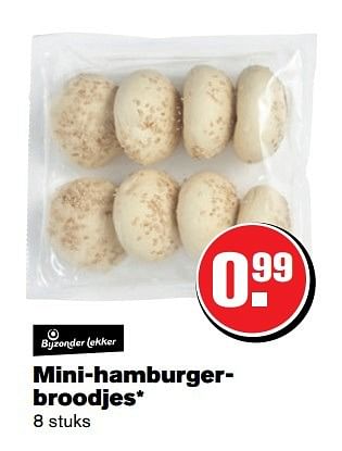 Aanbiedingen Mini-hamburgerbroodjes - Huismerk - Hoogvliet - Geldig van 29/03/2017 tot 17/04/2017 bij Hoogvliet