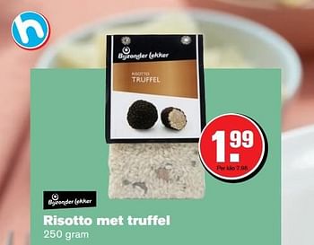 Aanbiedingen Risotto met truffel - Huismerk - Hoogvliet - Geldig van 29/03/2017 tot 17/04/2017 bij Hoogvliet
