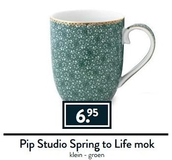 Aanbiedingen Pip studio spring to life mok - Pip Studio - Geldig van 27/03/2017 tot 17/04/2017 bij Cook & Co
