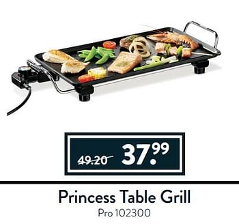 Aanbiedingen Princess table grill - Geldig van 27/03/2017 tot 17/04/2017 bij Cook & Co