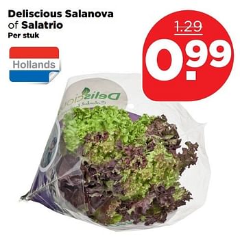 Aanbiedingen Deliscious salanova of salatrio - Huismerk - Plus - Geldig van 02/04/2017 tot 08/04/2017 bij Plus