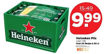 Aanbiedingen Heineken pils - Heineken - Geldig van 02/04/2017 tot 08/04/2017 bij Plus