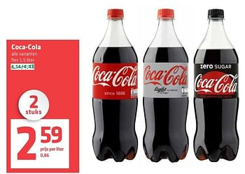 Aanbiedingen Coca-cola - Coca Cola - Geldig van 30/03/2017 tot 05/04/2017 bij Spar