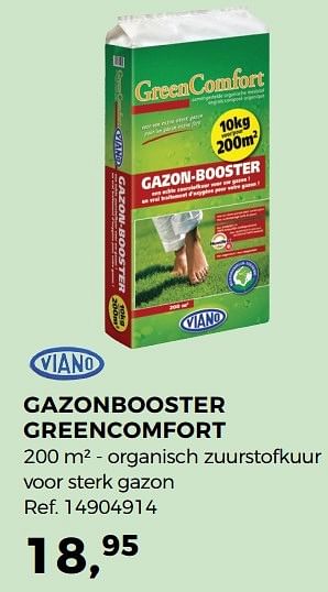 Aanbiedingen Greencomfort gazonbooster - Viano - Geldig van 04/04/2017 tot 02/05/2017 bij Supra Bazar
