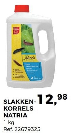 Aanbiedingen Slakkenkorrels natria - Bayer - Geldig van 04/04/2017 tot 02/05/2017 bij Supra Bazar
