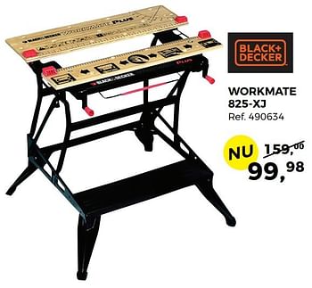 Aanbiedingen Black + decker workmate 825-xj - Black &amp; Decker - Geldig van 04/04/2017 tot 02/05/2017 bij Supra Bazar