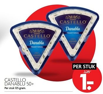 Aanbiedingen Castello danablu - Castello - Geldig van 02/04/2017 tot 08/04/2017 bij Deka Markt