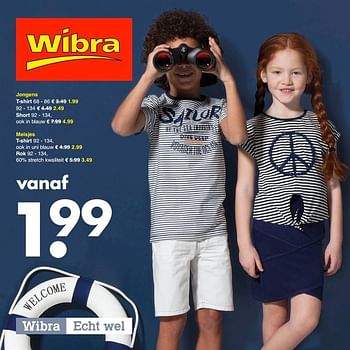 Aanbiedingen Jongens t-shirt - Huismerk - Wibra - Geldig van 10/04/2017 tot 22/04/2017 bij Wibra
