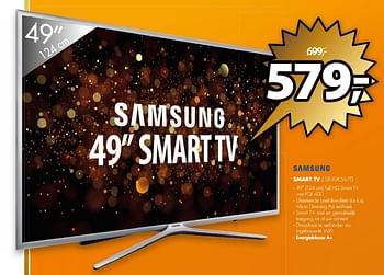 Aanbiedingen Samsung smart tv ue49k5670 - Samsung - Geldig van 03/04/2017 tot 09/04/2017 bij Expert
