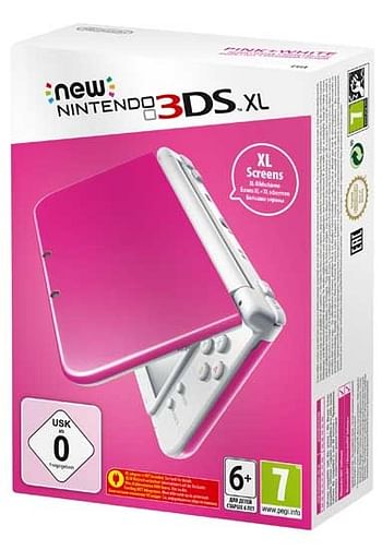 Aanbiedingen New Nintendo 3DS XL Roze - Wit - Nintendo - Geldig van 08/04/2017 tot 20/04/2017 bij ToyChamp