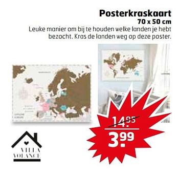 Aanbiedingen Posterkraskaart - Huismerk - Trekpleister - Geldig van 04/04/2017 tot 09/04/2017 bij Trekpleister