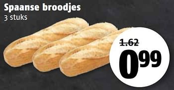 Aanbiedingen Spaanse broodjes - Huismerk Poiesz - Geldig van 04/04/2017 tot 09/04/2017 bij Poiesz