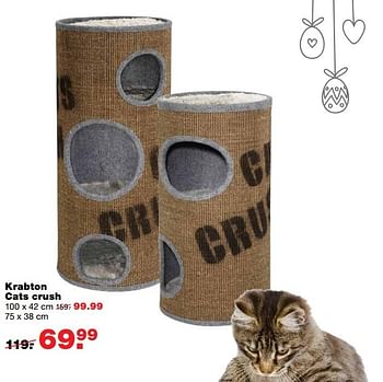 Aanbiedingen Krabton cats crush - Huismerk - Praxis - Geldig van 03/04/2017 tot 09/04/2017 bij Praxis