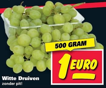 Aanbiedingen Witte druiven - Huismerk - Nettorama - Geldig van 04/04/2017 tot 09/04/2017 bij Nettorama