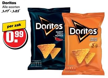 Aanbiedingen Doritos - Doritos - Geldig van 05/04/2017 tot 11/04/2017 bij Hoogvliet