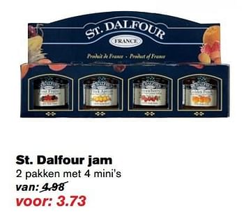 Aanbiedingen St. dalfour jam - St. Dalfour - Geldig van 05/04/2017 tot 11/04/2017 bij Hoogvliet