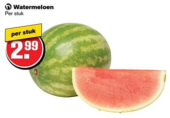 Aanbiedingen Watermeloen - Huismerk - Hoogvliet - Geldig van 05/04/2017 tot 11/04/2017 bij Hoogvliet
