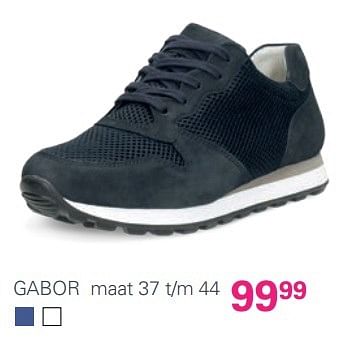 Aanbiedingen Schoenen - Gabor - Geldig van 01/04/2017 tot 14/04/2017 bij Schuurman Schoenen