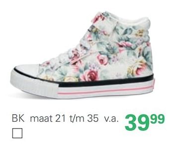 Aanbiedingen Schoenen - BK - Geldig van 01/04/2017 tot 14/04/2017 bij Schuurman Schoenen