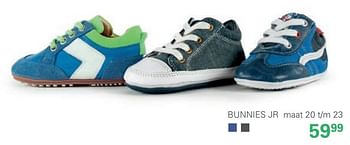 Aanbiedingen Schoenen - Bunnies Jr - Geldig van 01/04/2017 tot 14/04/2017 bij Schuurman Schoenen