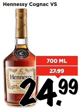 Aanbiedingen Hennessy cognac vs - Hennessy - Geldig van 09/04/2017 tot 15/04/2017 bij Vomar