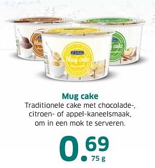 Aanbiedingen Mug cake - Huismerk - Lidl - Geldig van 04/04/2017 tot 15/04/2017 bij Lidl