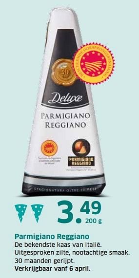Aanbiedingen Parmigiano reggiano - Deluxe - Geldig van 04/04/2017 tot 15/04/2017 bij Lidl