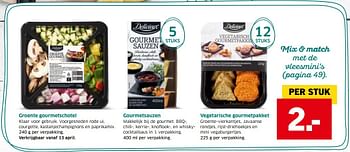 Aanbiedingen Groente gourmetschotel - Delicieux - Geldig van 04/04/2017 tot 15/04/2017 bij Lidl
