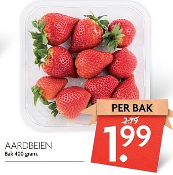 Aanbiedingen Aardbeien - Huismerk - Deka Markt - Geldig van 09/04/2017 tot 15/04/2017 bij Deka Markt