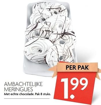 Aanbiedingen Ambachtelijke meringues - Huismerk - Deka Markt - Geldig van 09/04/2017 tot 15/04/2017 bij Deka Markt